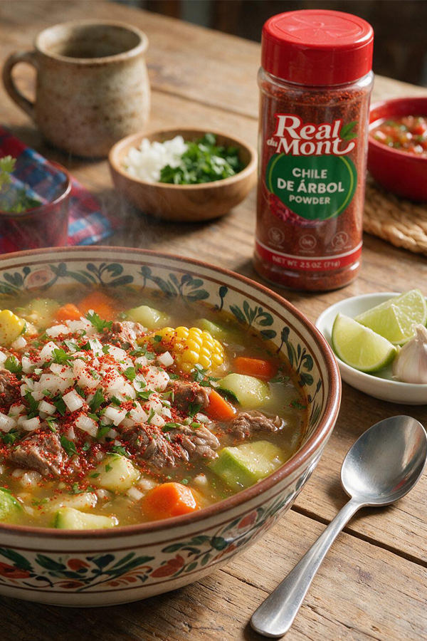 pozole chile de arbol bottle